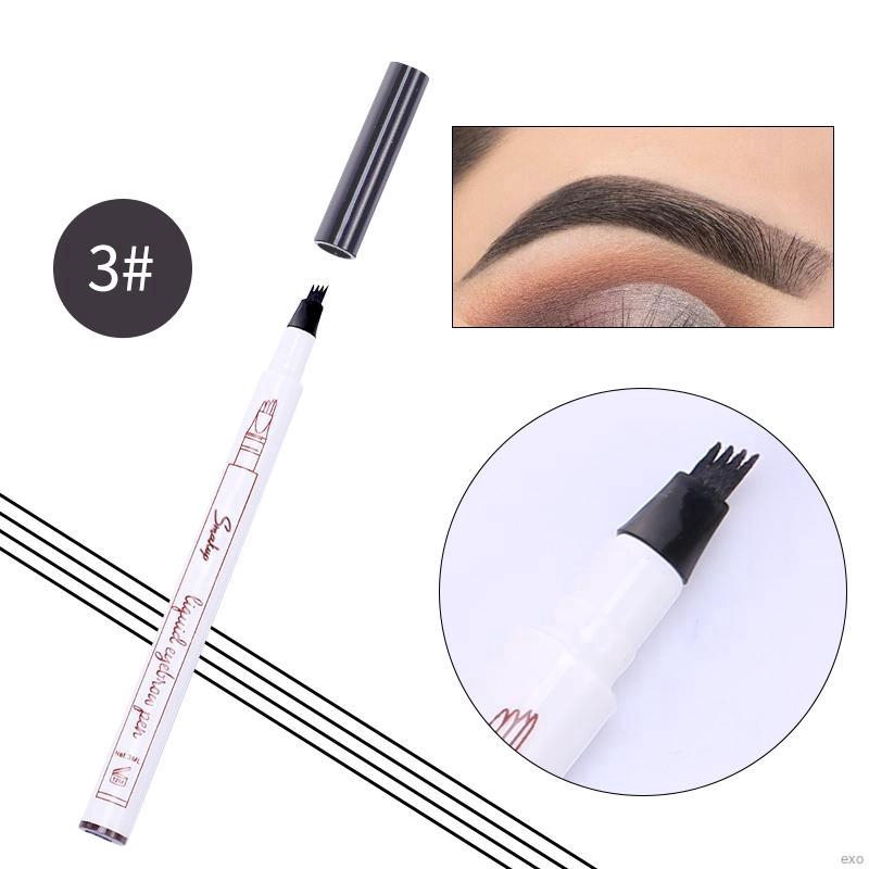 [Hàng mới về] ♕ exo ღ Bút kẻ mày đầu 4 ngạnh cho nét vẽ siêu mỏng và chống nhòe SMAKUP | BigBuy360 - bigbuy360.vn