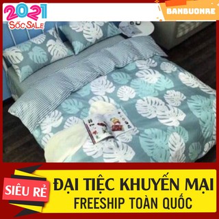 (mẫu mới) Ga gối m2 mẫu Lá khoai