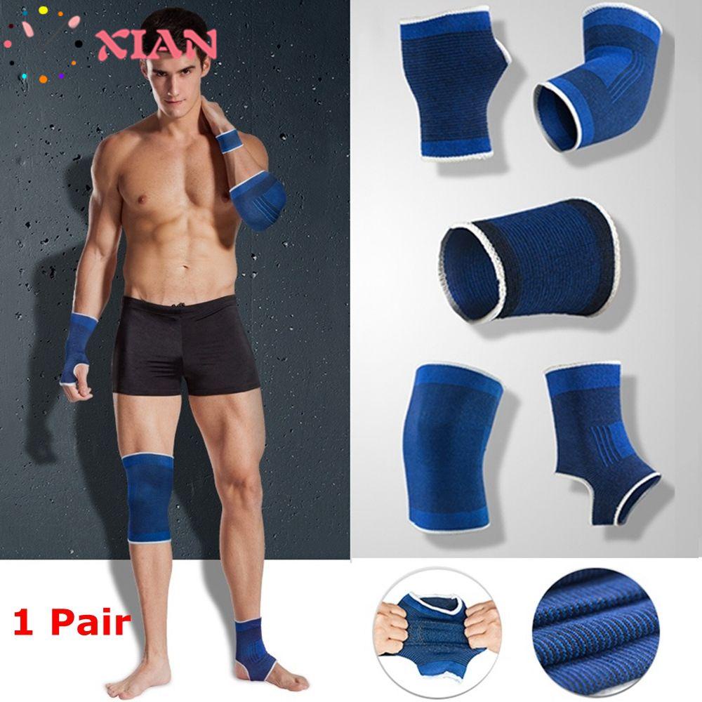 1 Cặp Băng Quấn Bảo Vệ Khuỷu Tay / Đầu Gối / Khuỷu Tay / Mắt Cá Chân Co Giãn Hỗ Trợ