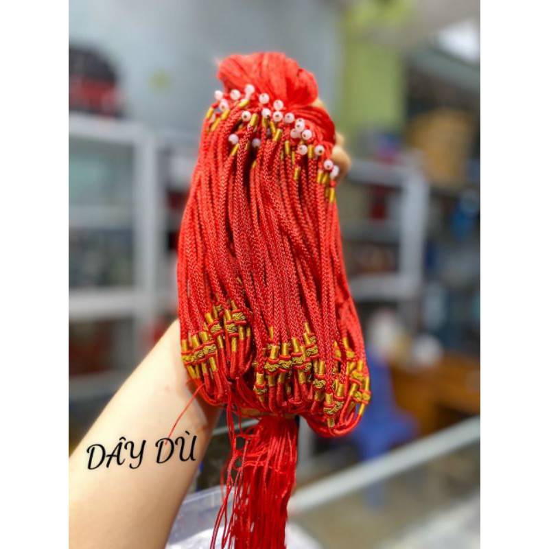 Dây dù kết mặt đeo cổ