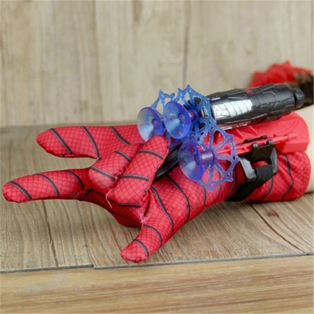 Găng Tay Nhựa Hình Người Nhện Đồ Chơi Cho Bé