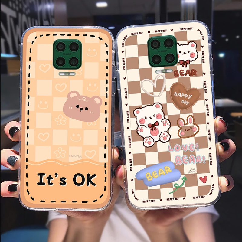Ốp lưng Vsmart Aris / Aris Pro trái tim hình gấu cute cá tính, giá rẻ, cực bền