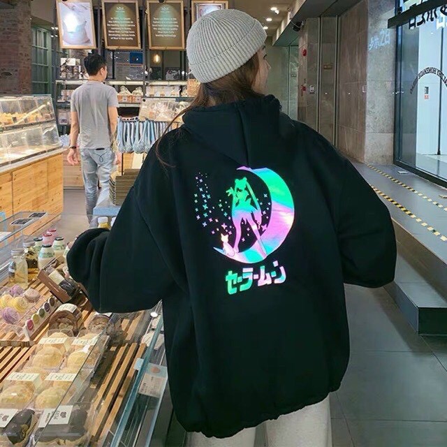 ÁO KHOÁC NỈ HOODIES NỮ CỰC HOT PHẢN QUANG SIÊU XINHH