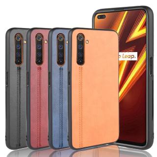 Ốp điện thoại da thời trang dành cho OPPO Realme 6 Realme6 pro