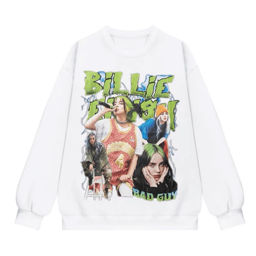 Áo sweater nữ form rộng Min Room - áo nỉ nam nữ unisex form rộng Billie Eilish ASBL