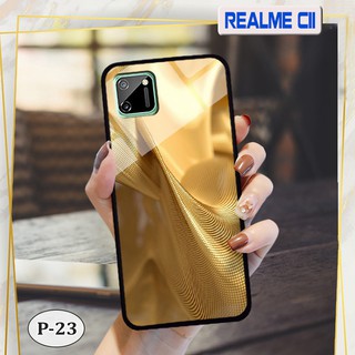 Ốp lưng kính Realme C11- hình 3D