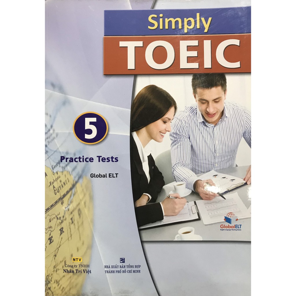 Sách-Simply TOEIC 5 Practice Tests (Kèm CD)