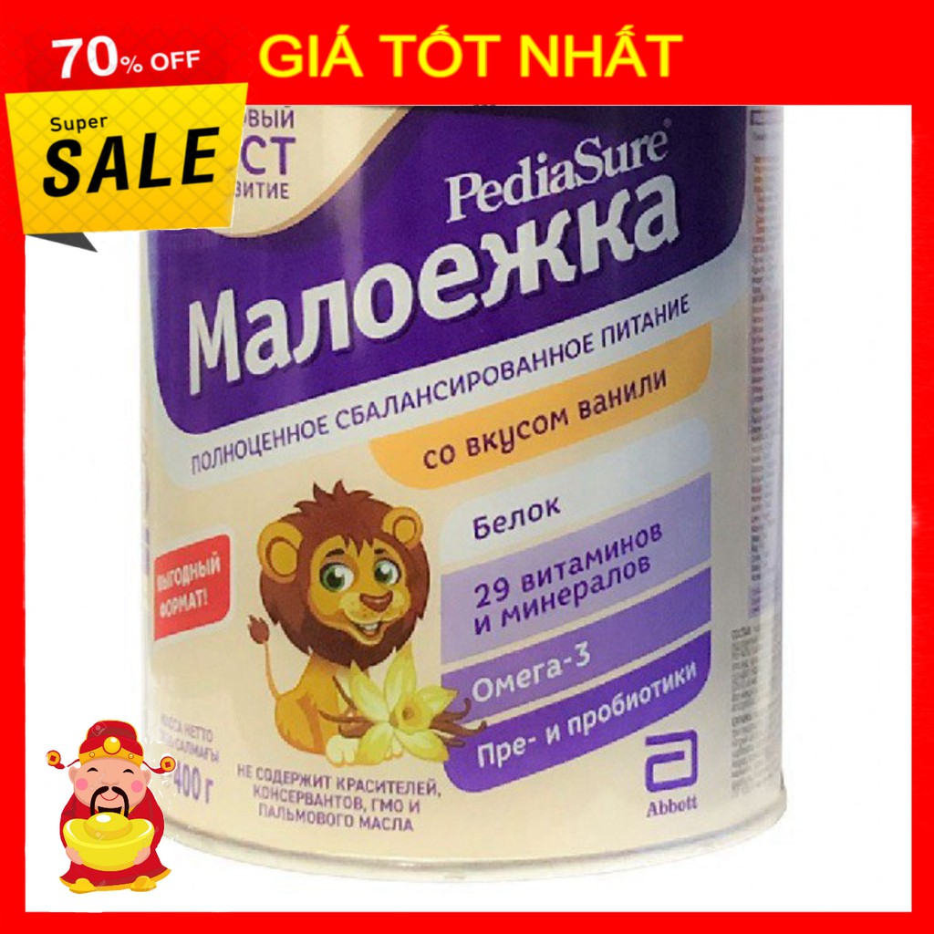 [ GIÁ TỐT NHẤT ]  Sữa Pediasure Nga 400g đủ vị [ HÀNG CHÍNH HÃNG ]