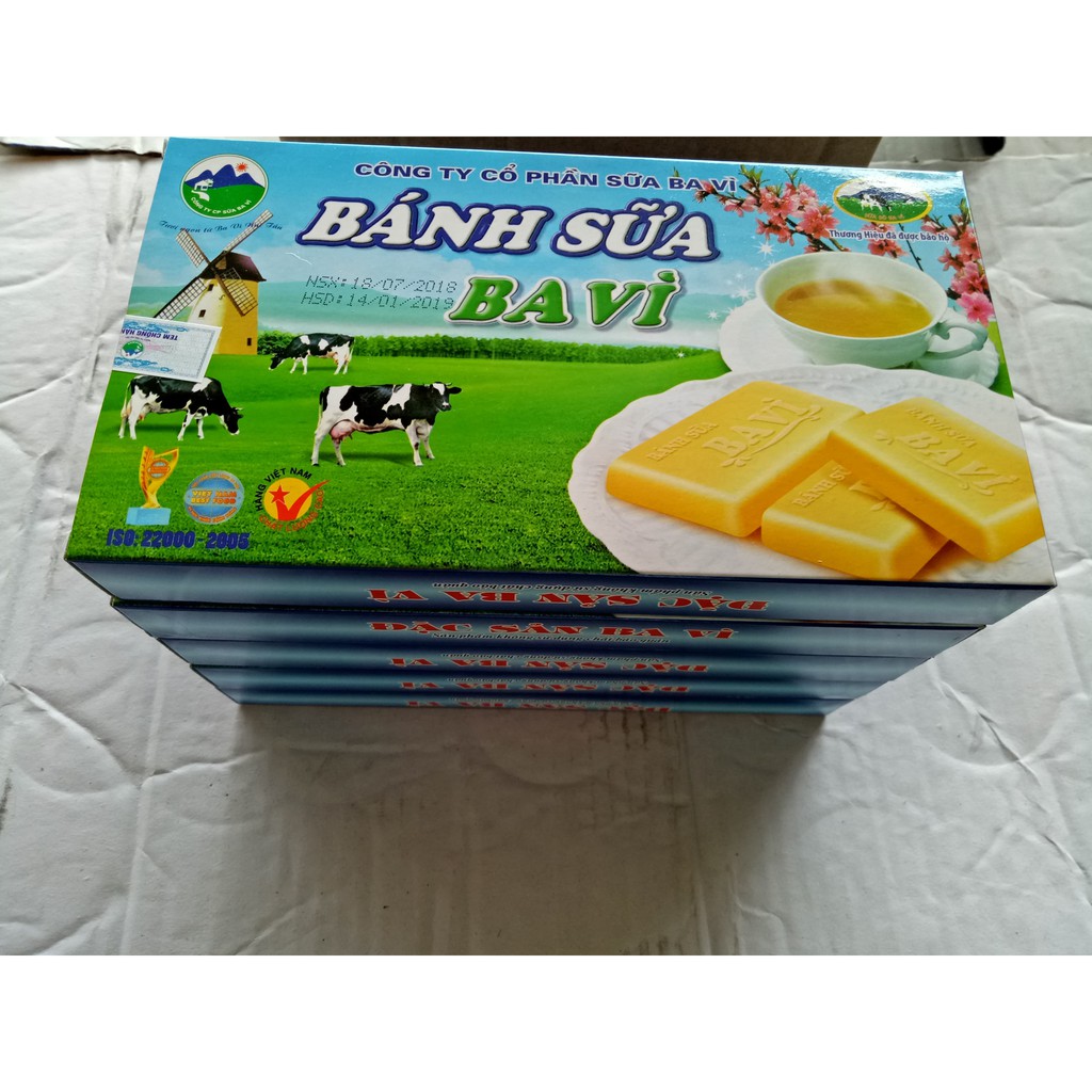 Combo 5 hộp bánh sữa Ba Vì loại ngọt