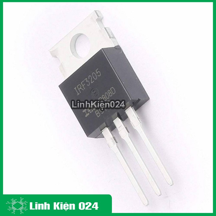 Combo 2 con IRF3205 MOSFET 55V/110A/200W TO-220 N-CH