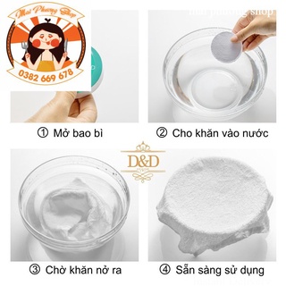 Khăn mặt, khăn tắm nén du lịch dùng 1 lần