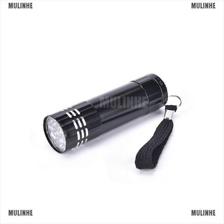 Đèn Pin UV Mini 9 Bóng LED Siêu Sáng