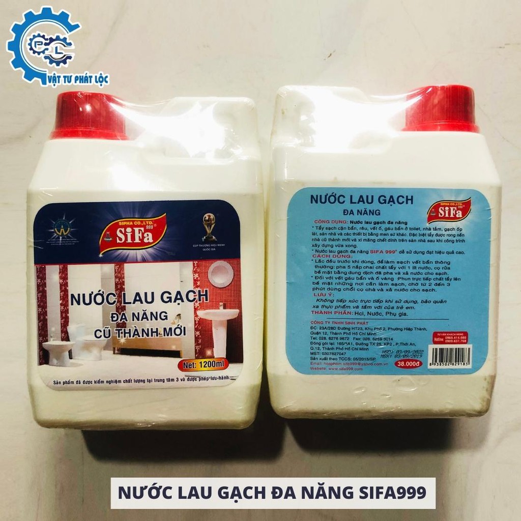 Nước lau gạch đa năng cao cấp Sifa 1200ml