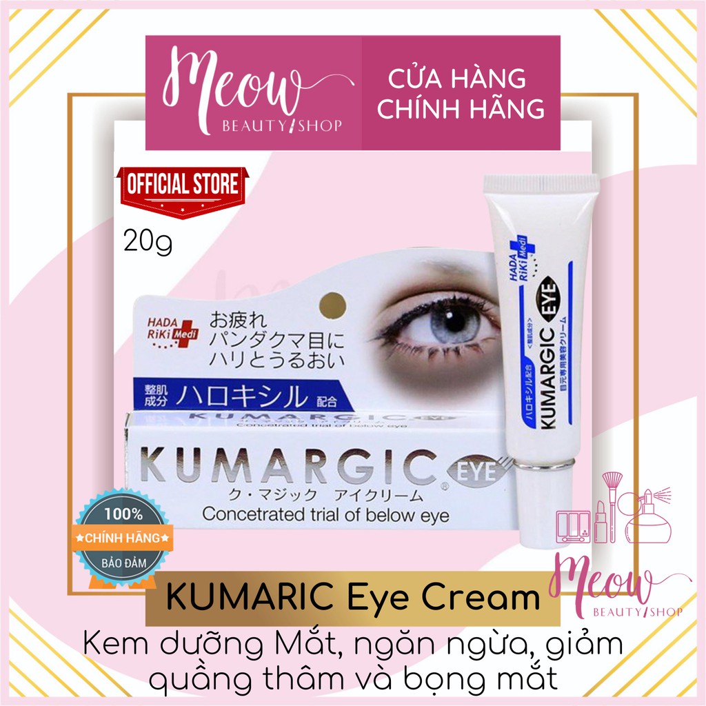 Kumargic - Kem ngăn ngừa thâm quầng Mắt KUMARGIC Nhật Bản