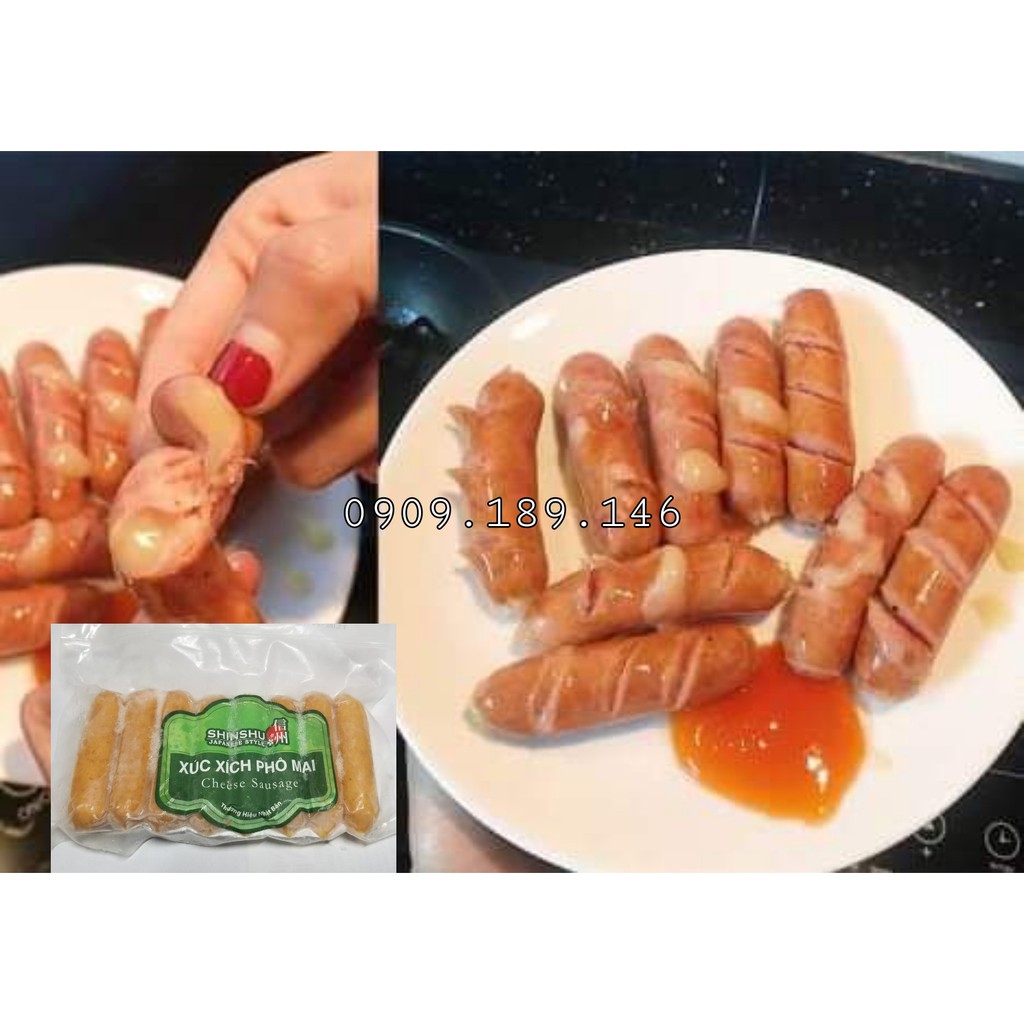 ( FREESHIP) XÚC XÍCH NHÂN PHÔ MAI NHẬT SHINSHU ( GIAO NHANH TRONG 2 GIỜ )