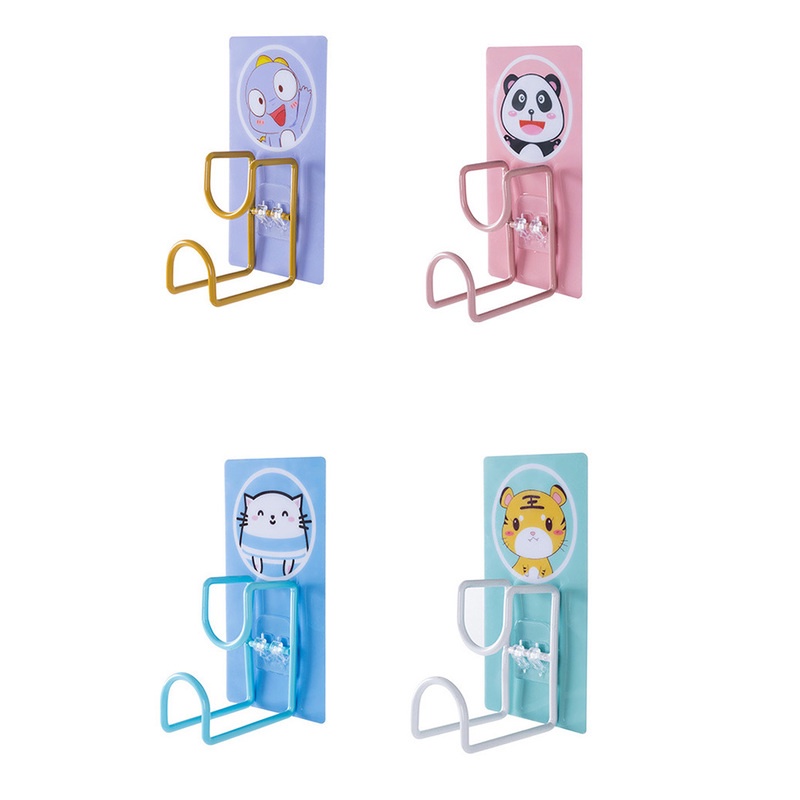 Móc Treo Đồ Dán Tường 4 Kiểu Dáng Ngẫu Nhiên