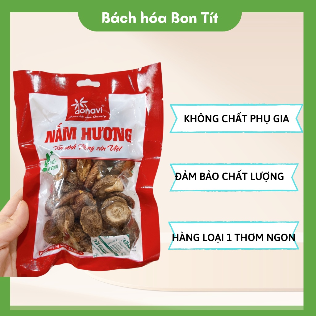 Nấm Hương Donavi 50g