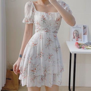 [SHIP HỎA TỐC] FIONA JUMPSUIT - JUMP HOA ĐẮP CHÉO - HOA NHÍ - MÈO INDA HOUSE