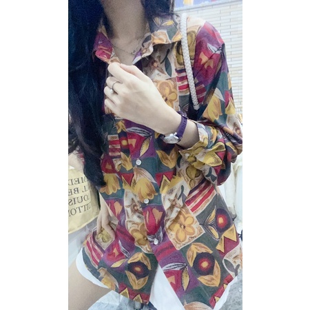 Sơmi họa tiết TAOBAO