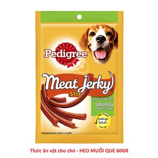 6 gói pedigree meat jerky - thịt heo muối que 60gr