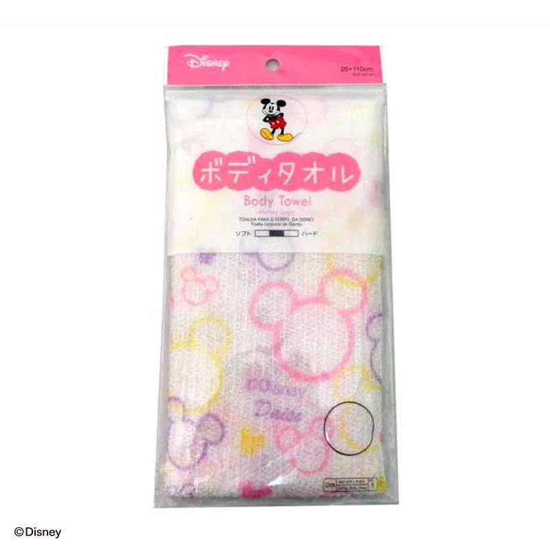 Daiso Khăn Tắm 43.3 I Disney Body Towel Mitumaru 10.2In.X43.3In.