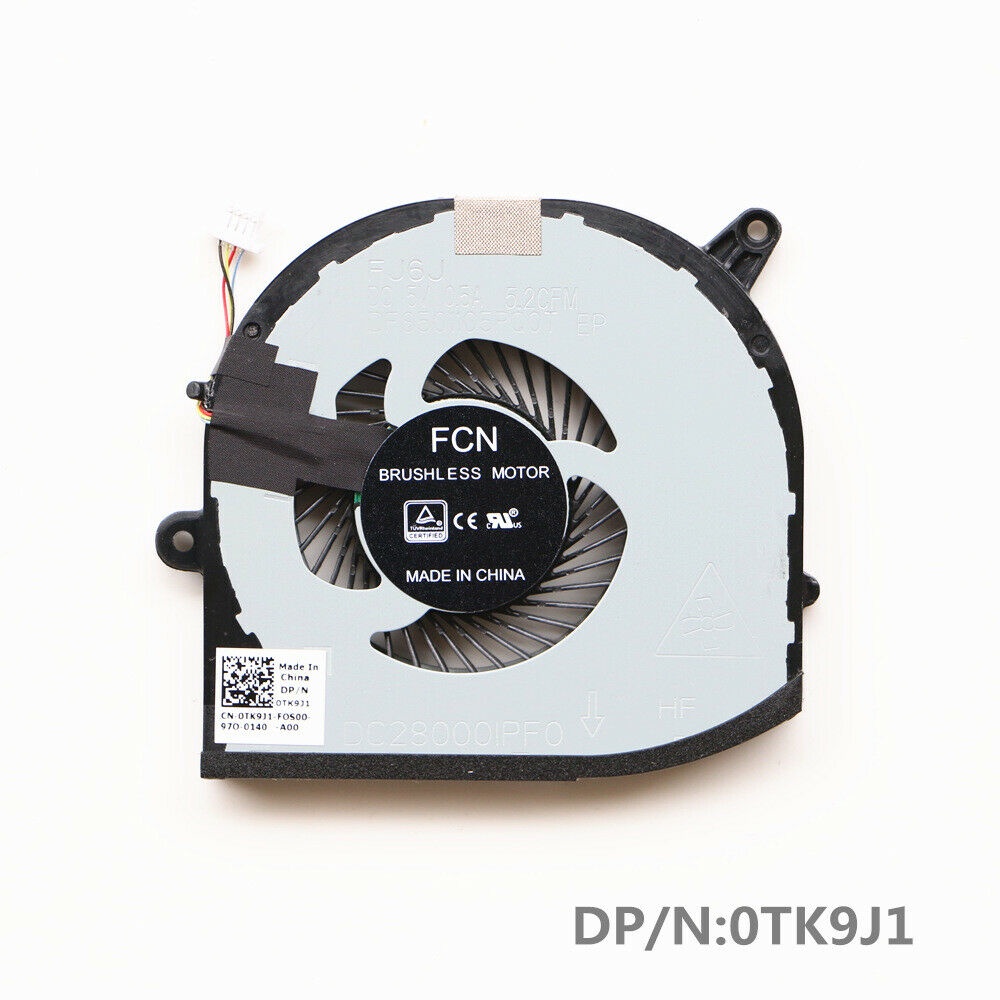 (FAN) QUẠT LAPTOP DELL XPS 15 9570 (FAN CPU / FAN GPU) dùng cho Dell XPS 15 9560 9570, Precision 5520 M5520