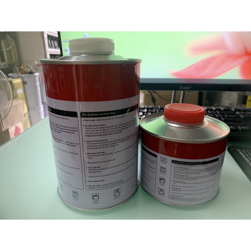 Dầu bóng sơn bóng 2K hiệu Kodo CF8800C tỉ lệ 2:1