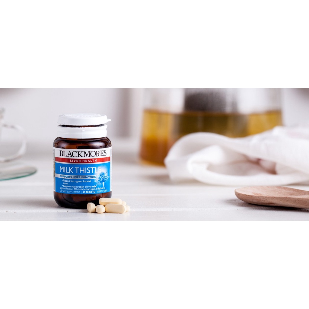 Viên Uống Blackmores Milk Thistle Bổ Gan 42 Viên