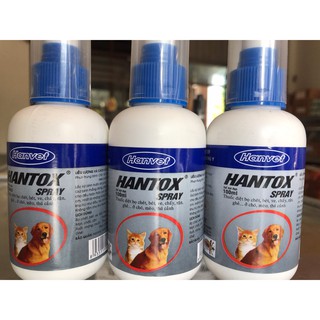 Xịt ve ghẻ giận mạt _ hantox spray _ 100ml