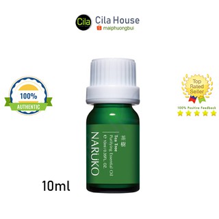 Tinh dầu ngăn ngừa và làm giảm mụn viêm, sưng tấy Naruko trà tràm Tea Tree Essential Oil 10ml (Bản Đài) - Cila House