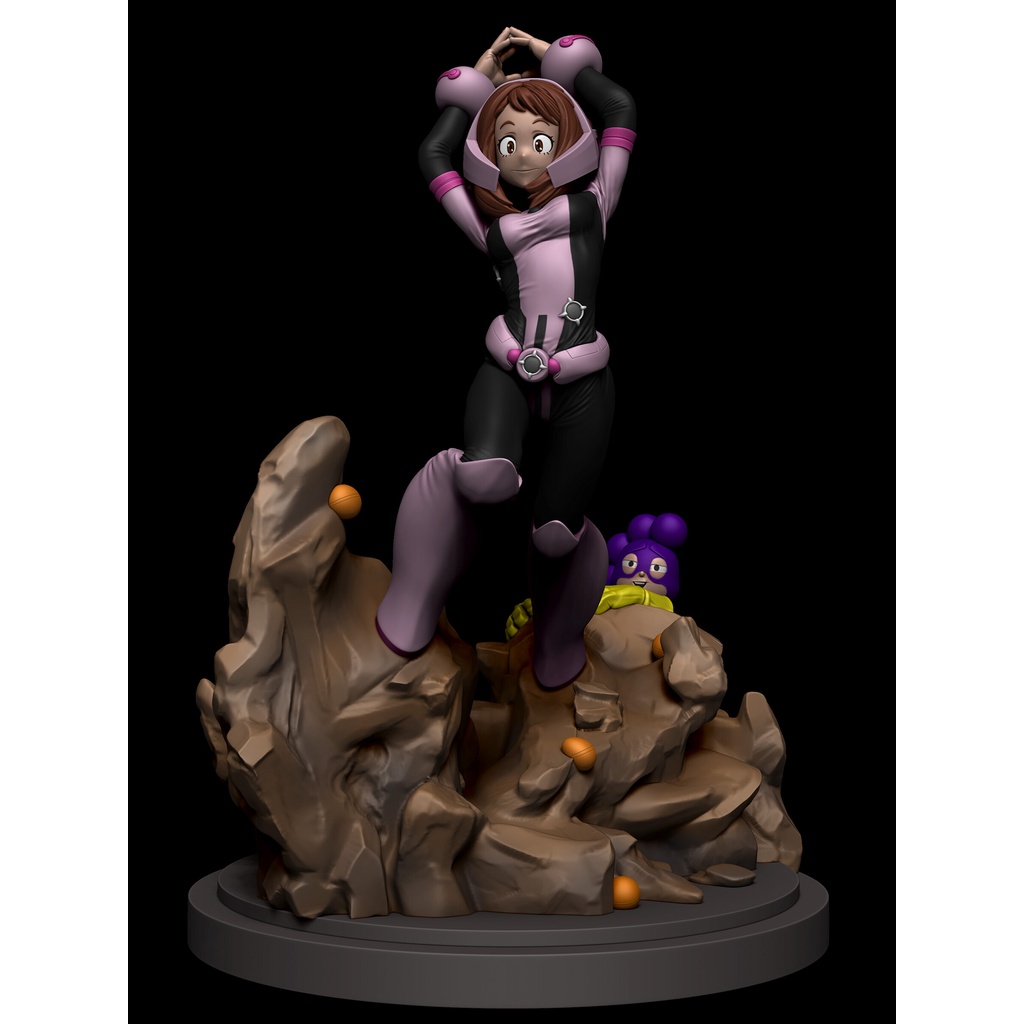 File in 3D mô hình Ochako Uraraka - My Hero Academia