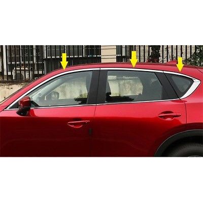 Nẹp viền cong kính inox xe Mazda Cx5 2018 - 2020