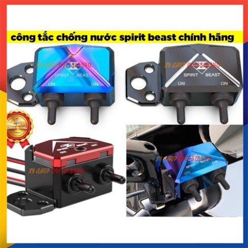 Công tắc đèn trợ sáng CNC - Spirit beast- chính hãng