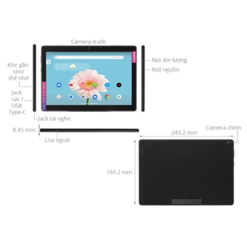 Bao da Lenovo Tab M10 (TB-X605F) | BigBuy360 - bigbuy360.vn