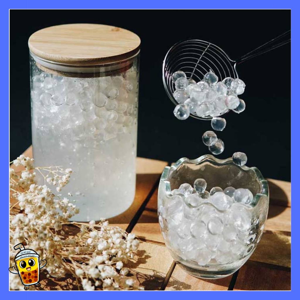 trân châu 3q đen / trắng 2kg.nguyên liệu làm trà sữa