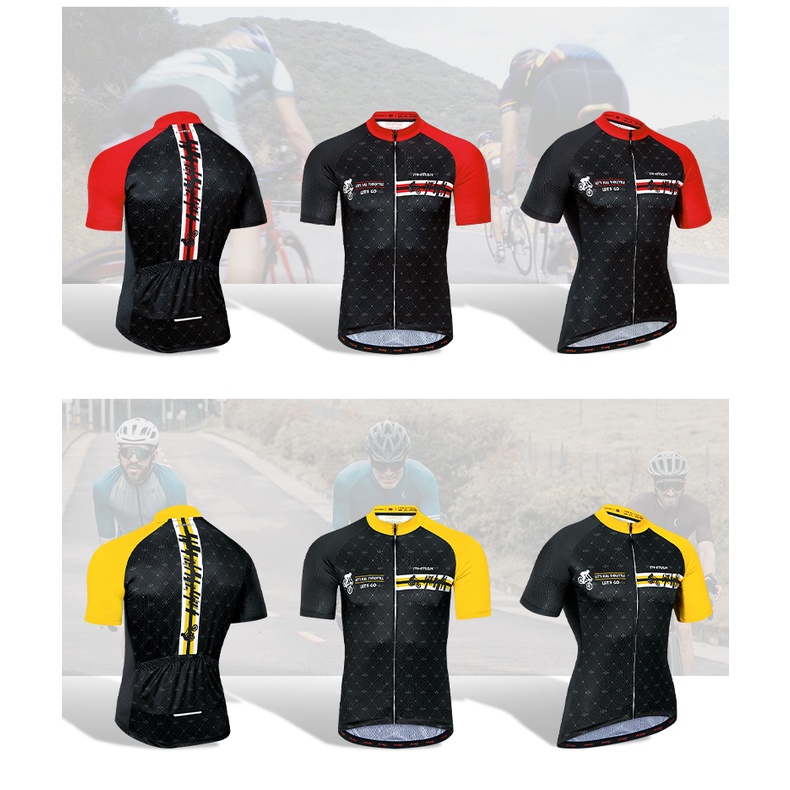Áo đua xe đạp PHMAX thoáng khí khô nhanh mùa hè cho nam
