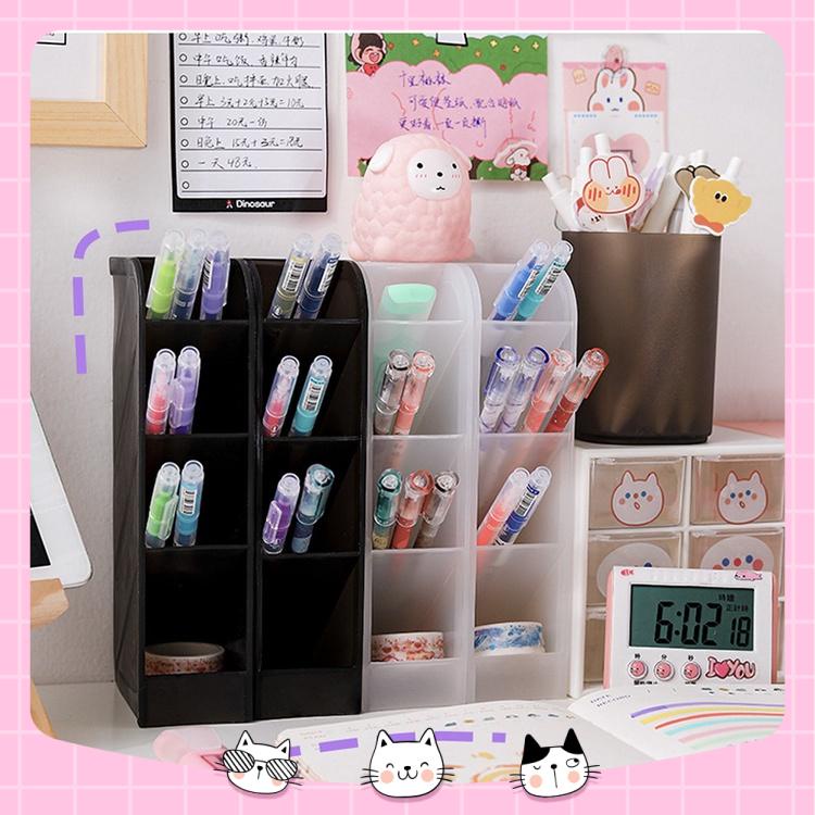 ỐNG BÚT ĐA NĂNG NHIỀU NGĂN, MÀU SẮC ĐA DẠNG ĐƯỢC TẶNG KÈM STICKER HÌNH DÁN SIÊU DỄ THƯƠNG