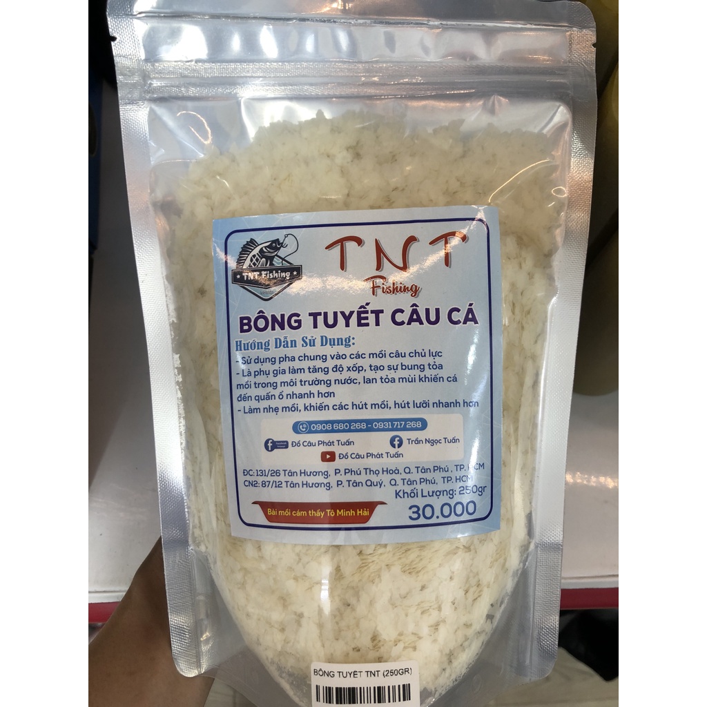 BÔNG TUYẾT TNT - BÔNG TUYẾT CÂU CÁ