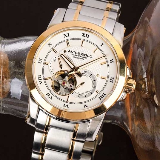 Đồng hồ nam Aries Gold AG-G9001 2TG-W Size mặt 41 mm