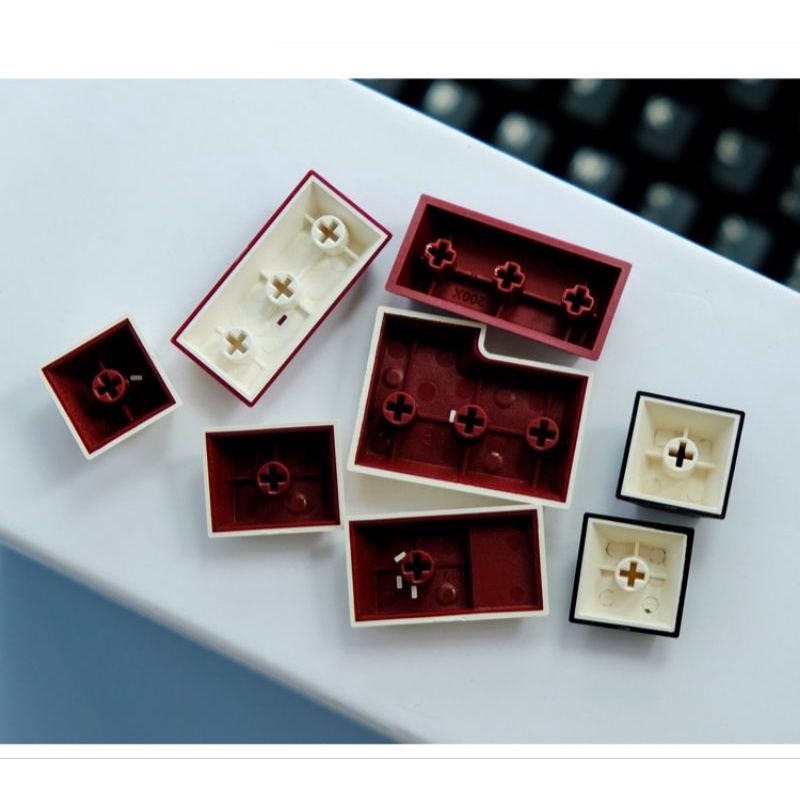 Bộ nút keycap Rome Cherry profile PBT double shot 177 nút cho bàn phím cơ