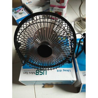 Quạt sắt mini để bàn dùng nguồn usb