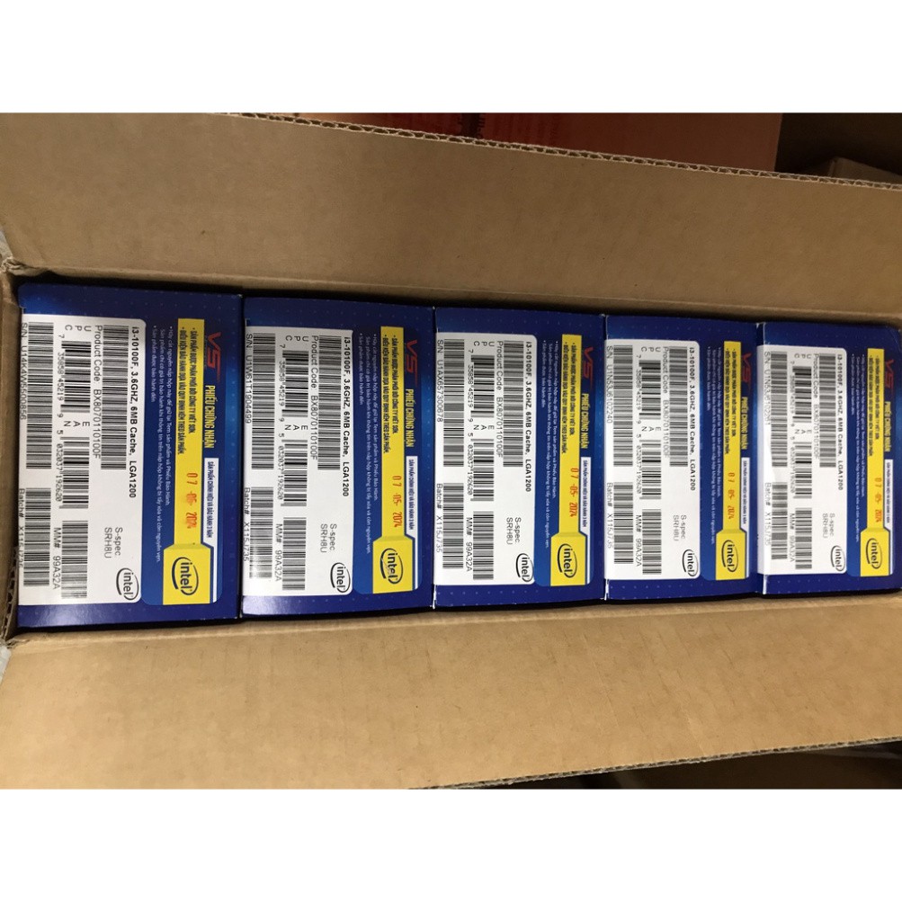 CPU Intel i3-10100F 6MB 3.6GHz LGA 1200 -Hàng chính hãng Full Box | BigBuy360 - bigbuy360.vn