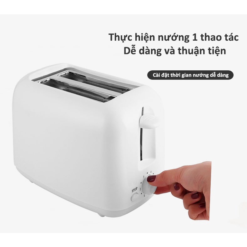 Máy nướng bánh sandwich Sokany 700w,nướng bánh mì chỉ 1- 6 phút là có bữa sáng vừa nhanh vừa thơm ngon,bổ dưỡng
