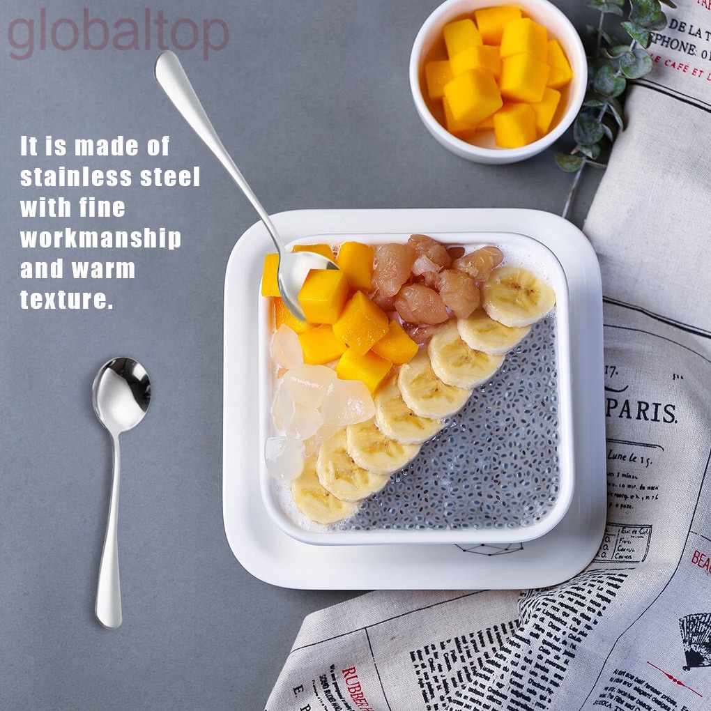 Muỗng inox tay cầm dài tiện dụng dành cho nhà bếp chất lượng cao