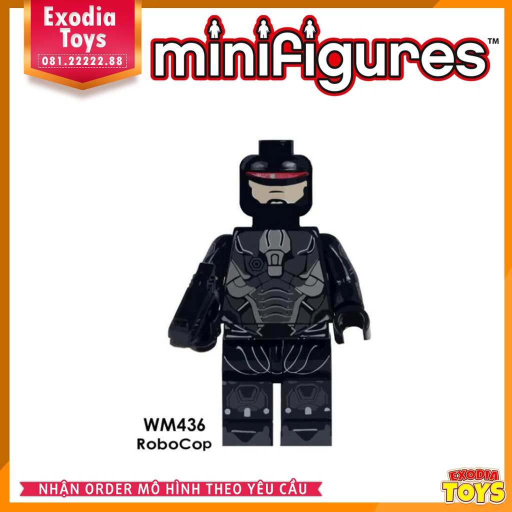 Xếp hình minifigure siêu anh hùng vũ trụ Marvel/DC Comics - Đồ Chơi Lắp Ghép Sáng Tạo - WM6020