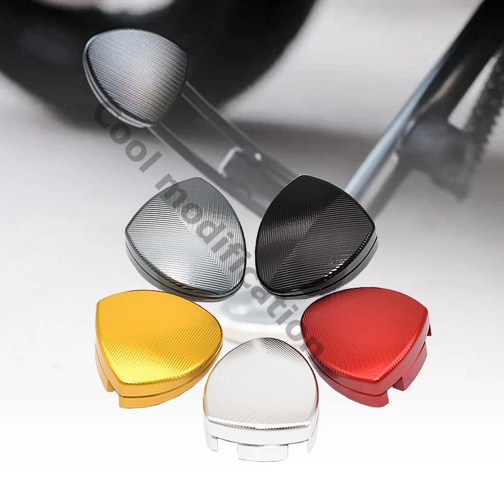 Tấm Mở Rộng Chân Chống Bằng Nhôm CNC Cho Xe Máy VESPA GTS 250 300 2013-2020