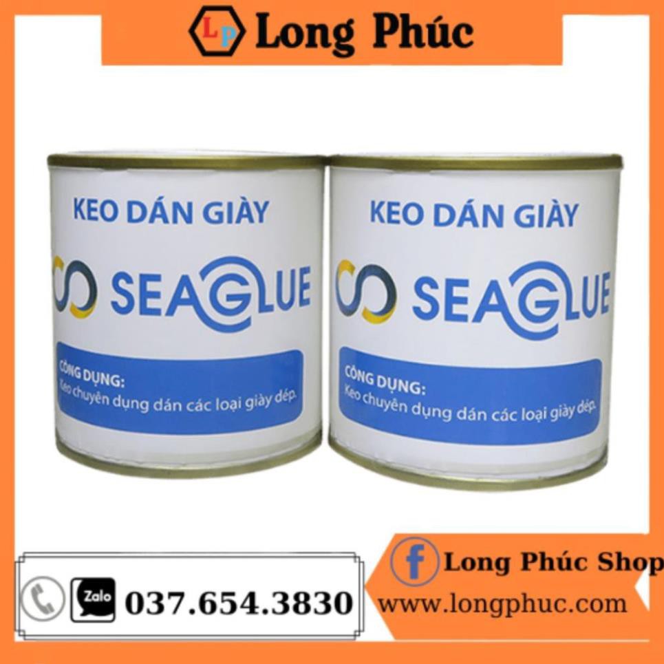 Keo Dán Giày Cao Gót Seaglue| Trong suốt, Chịu Nước, Dính Chắc| Lọ 300gr