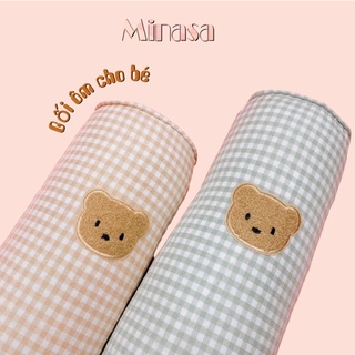 Gối ôm cho bé , gối chặn chống giật mình cho bé ngủ ngon gối ôm D50.10cm