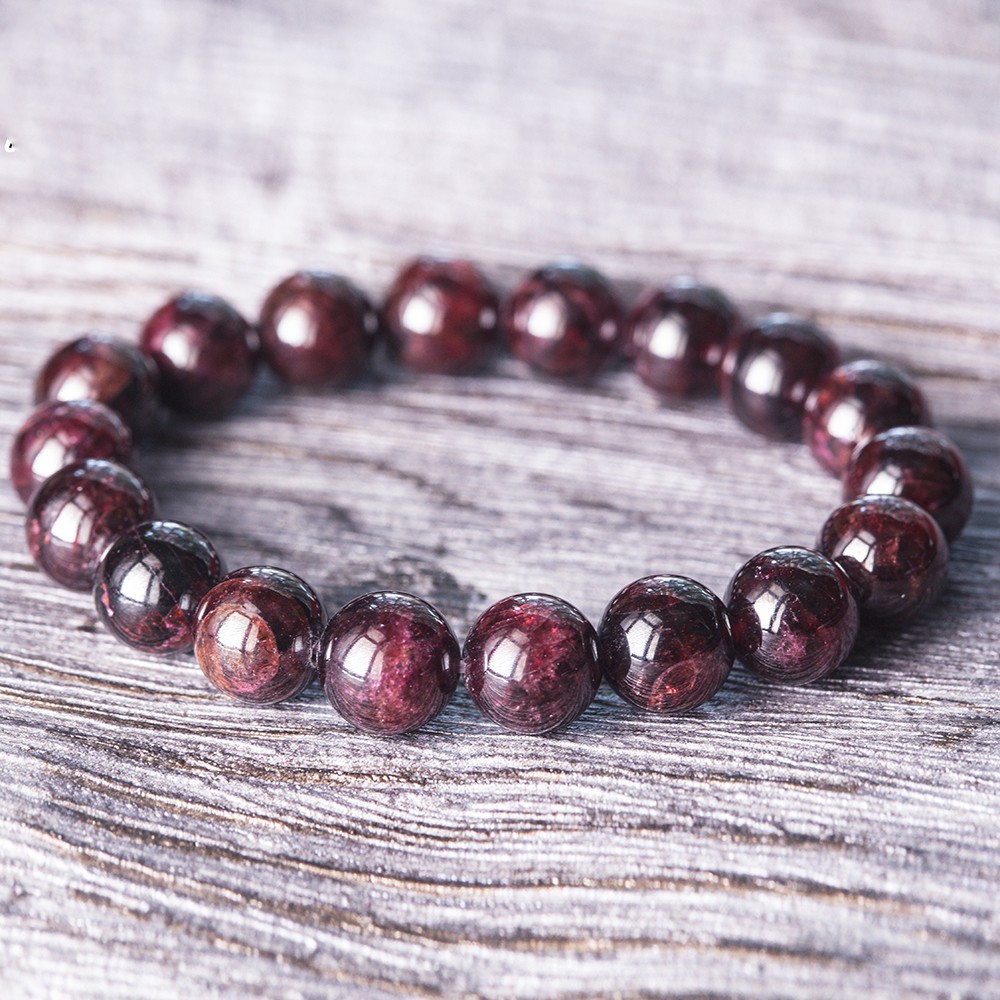 ANCARAT - Vòng Đá Garnet ngũ hành phong thuỷ DPT07 - Mệnh Hoả