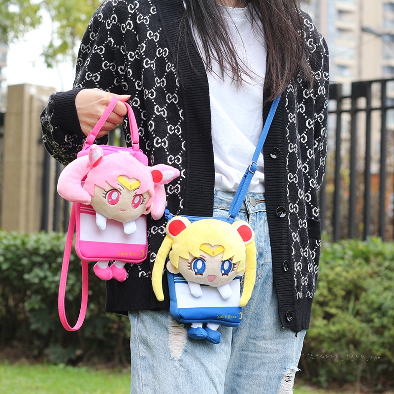 Sailor Moon Plush BúP Bê Vai Cô GáI HoạT HìNh đIệN ThoạI TúI